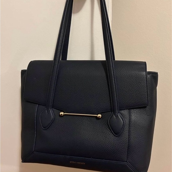 STRATHBERRY Mosaic Tote in Navy - Picture 3 of 10